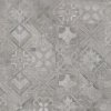 25021 dekor softcement silver patchwork mat 59 7x59 7 cm