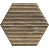 26737 1 26737 1 26737 1 obklad serene brown heksagon struktura mat 19 8x17 1