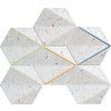 28678 mozaika dots grey 29 8x22 1 cm