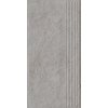 167982 43193 dlazba carrizo grey struktura klinker schodovka prima 30x60 5