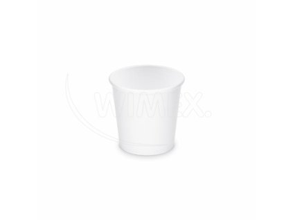 Papírový kelímek bílý Ø62mm 110ml `XS: 0,08L/4oz` [50 ks]