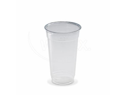 Kelímek (rPET) čirý Ø78mm 0,3L [50 ks]