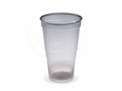 Kelímek (PP) Reware Cheers vratný kouřový Ø95mm 0,5L [25 ks]