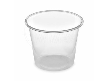 Dresinková miska (PP) Dressingboxx průhledná Ø70mm 125ml [50 ks]