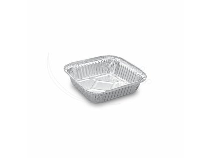 Miska (ALU) hranatá 164 x 164 x 36 mm 500ml [100 ks]