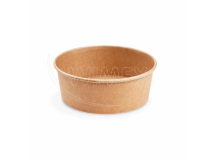 Papírová miska (PAP FSC Mix/PE) kraft Ø150mm 500ml [50 ks]
