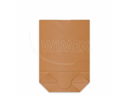 Papírový sáček s 145mm křížovým dnem kraft 36 x 52 cm `10kg` [250 ks]