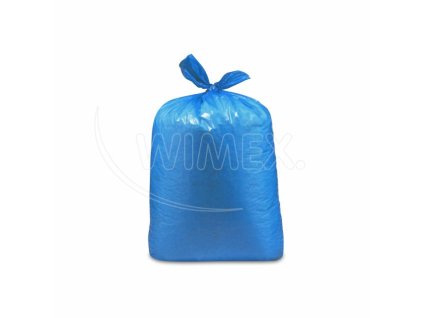 Pytel na odpadky (LDPE) ECONOMY modrý 70 x 110 cm 120L [25 ks]