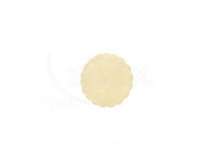 Rozetka (PAP-Airlaid) PREMIUM béžová Ø9cm [500 ks]