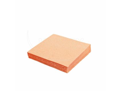 Ubrousek (PAP FSC Mix) 1vrstvý apricot 33 x 33 cm [100 ks]