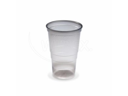 Kelímek (PP) Reware Cheers vratný kouřový Ø78mm 0,25L [46 ks]