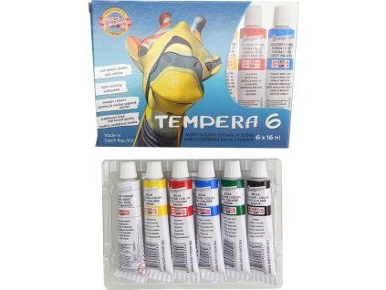 26864 tempery sada 6 odstinu 16ml