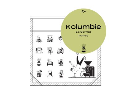 kolumbie honey filtr