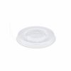 Víčko (rPET) s křížovým otvorem pro kelimek Ø80mm [100 ks]