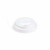 Víčko vypouklé (PS) bílé pro kelímek Ø62mm [50 ks]
