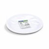 Papírový talíř (FSC Recycled) bílý Ø23cm [15 ks]