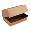 Burger box Plus (PAP FSC Mix) nepromastitelný kraft 195 x 135 x 100 mm [50 ks]