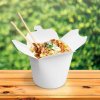 Food box Asia (PAP FSC Mix/PE) bílý 750ml/26oz [50 ks]