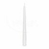 Svíčka kónická bílá Ø23 x 245 mm [10 ks]