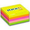 27209 blocek samolepici 76x76 5 barev neonovy 400 listu stick