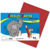 Karton kreslící barevný A4 180g 50 listů