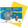 Karton kreslící barevný A4 180g 50 listů