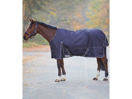 Výběhová outdoorová deka Comfort Fleece ,nightblue, Waldhausen