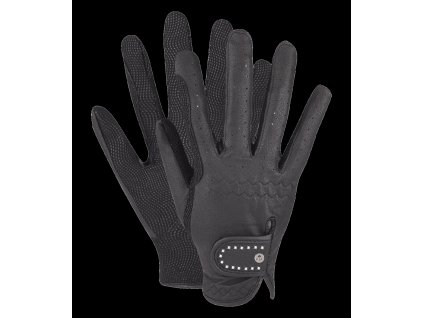 Jezdecké rukavice ELT Allrounder, černé