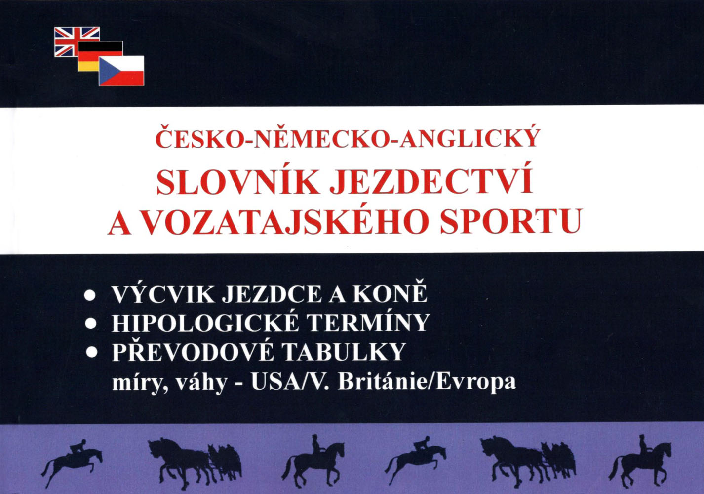 RECENZE: Česko-německo-anglický slovník jezdectví a vozatajského sportu