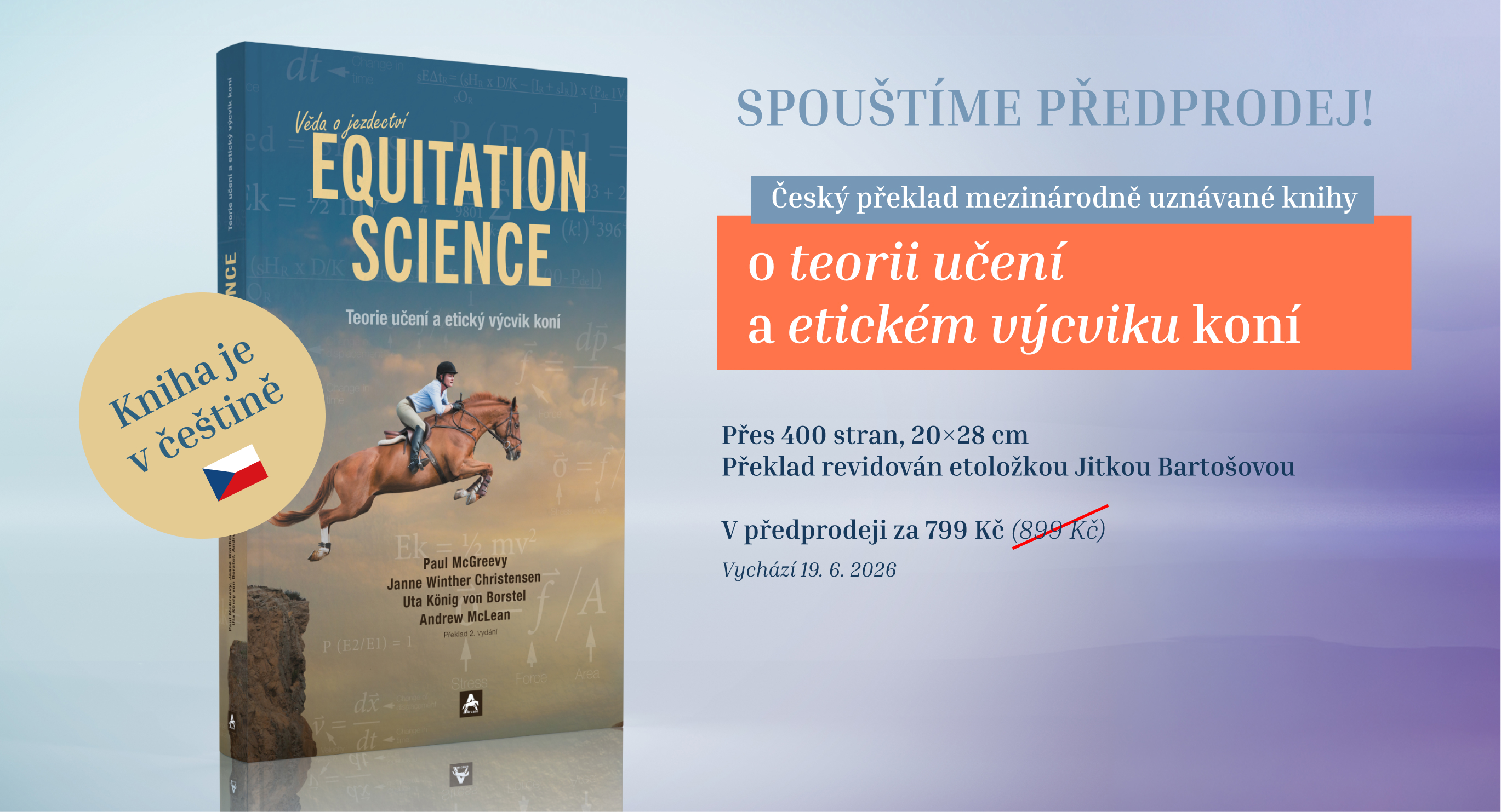 Equitation science – Teorie učení a etický výcvik koní