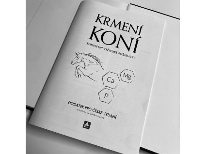Dodatek ke knize Krmení koní – Specifika pro ČR (Hana Dočkalová)