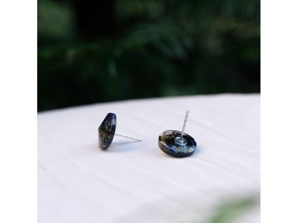 pecky se slézem a konopím v černém třpytu