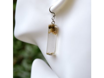 kulaté čiré s konopím a třpytem