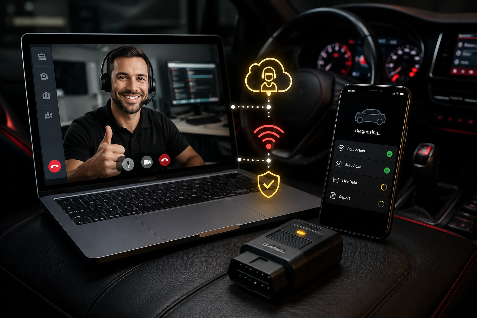 Inštalácia OBD2 diagnostiky na diaľku – rýchlo, bezpečne a bez starostí!