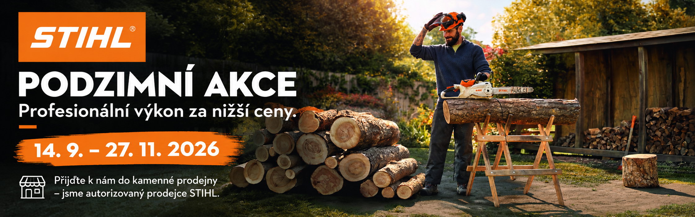 STIHL podzimní akce 2026