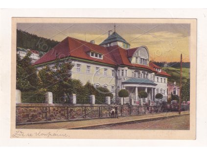 Jáchymov Karlovy Vary lázně Státní ústav barevná světlotisk H. F. J. 1a