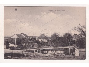 Dobkov u Chotěboře Havlíčkův Brod RU májka nákl. K. Míšek č. 16632 1916 1a