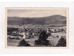 Ostrov nad Ohří Karlovy Vary panorama ČB foto nákl. Susch 11 1a