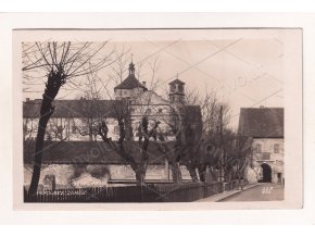 Pardubice zámek ČB foto G. Jilovský 1924 sign. O. D. P. 1a