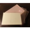 1000 ks - Pouzdra na pohlednice MALÝ FORMÁT MF 148 x 97 mm - ultra tenká, extra čirá (Crystal Clear)