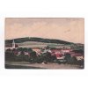 Miličín Benešov panorama Jižní strana barevná světlotisk edice Jaro K. K. Co. č. 19759 1921 nákl. Čeněk Kraupner 1a