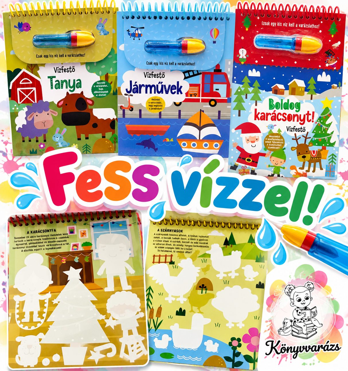 Fess vízzel
