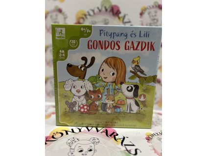 Pitypang és Lili - Gondos gazdik - Társasjáték