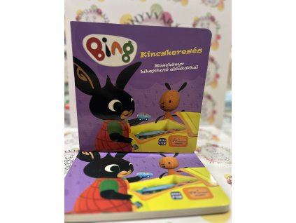 Bing - Kincskeresés - Mesekönyv kihajtható ablakokkal