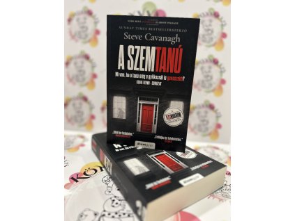 A szemtanú - Mi van, ha a tanú még a gyilkosnál is gonoszabb? Steve Cavanagh