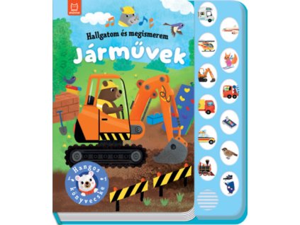 Hallgatom és megismerem - Járművek - Hangos könyvecske Grazyna Wasilewicz