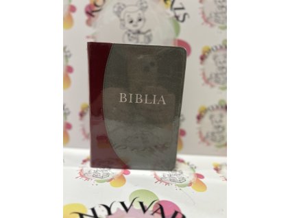 Biblia - Revideált új fordítású (RÚF 2014) - bordó/szürke