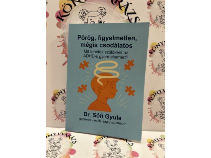 Pörög, figyelmetlen, mégis csodálatos - Mit tehetek szülőként az ADHD-s gyermekemért? Dr. Sófi Gyula
