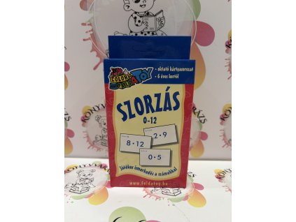 Szorzás 0-12 - Játékos ismerkedés a számokkal - 6 éves kortól