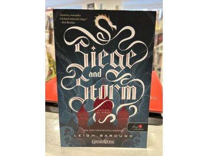 Leigh Bardugo: Siege and Storm - Ostrom és vihar - puha kötés - Grisha trilógia 2.
